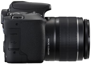 Canon EOS 200D DSLR kamera + 18-55mm DC III objektiivi