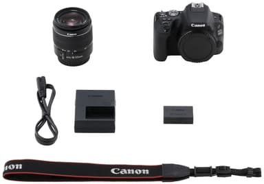 Canon EOS 200D DSLR kamera + 18-55mm DC III objektiivi