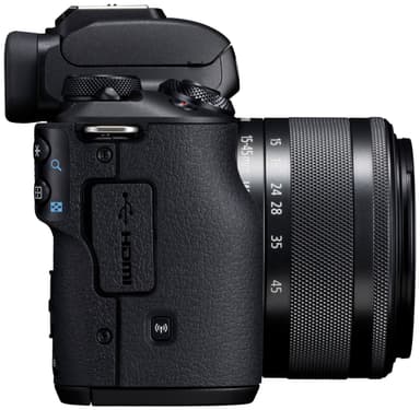 Canon EOS M50 kompakti järjestelmäkamera + 15-45 IS STM objektiivi
