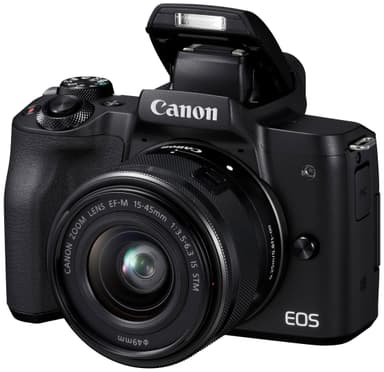 Canon EOS M50 kompakti järjestelmäkamera + 15-45 IS STM objektiivi