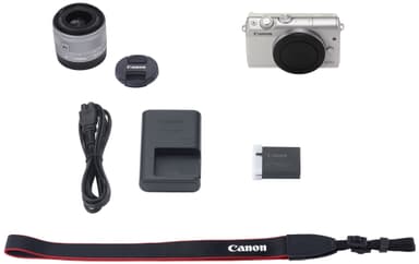 Canon EOS M100 CSC kamera + 15-45 IS STM objektv.