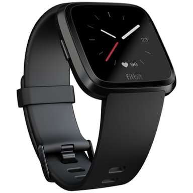 Fitbit Versa älykello (musta/musta alumiini)