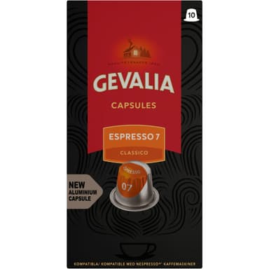 Gevalia Espresso 7 Classico kahvikapselit 4051000 Gevalia Espresso 7 Classico kahvikapselit 4051000