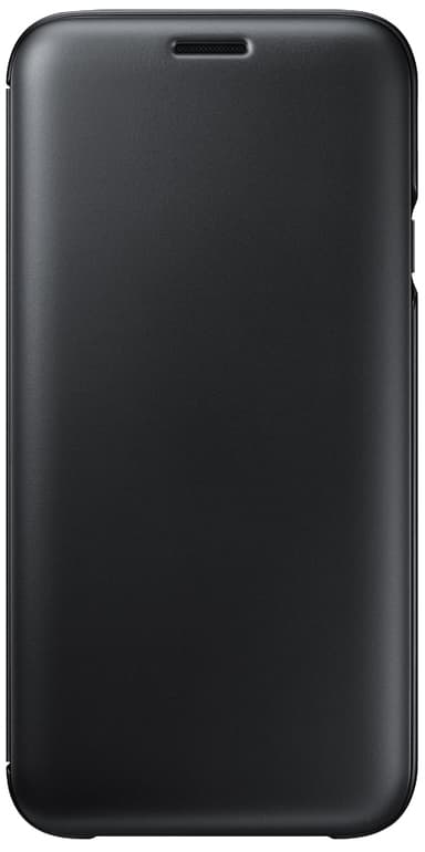 Samsung Galaxy J7 (2017) lompakkokotelo (musta)
