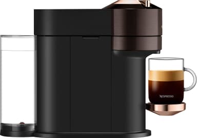 NESPRESSO® Vertuo Next kapselikeitin, DeLonghi ENV120 (musta/ruskea)