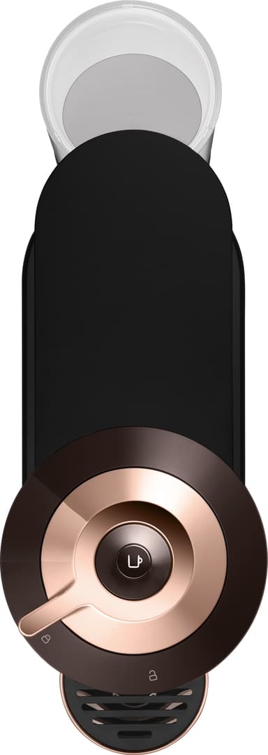 NESPRESSO® Vertuo Next kapselikeitin, DeLonghi ENV120 (musta/ruskea)