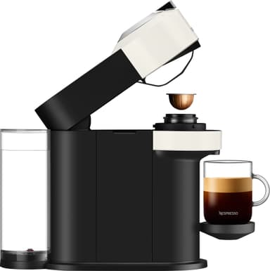 NESPRESSO® Vertuo Next kapselikeitin, DeLonghi ENV120 (musta/valkoin.)