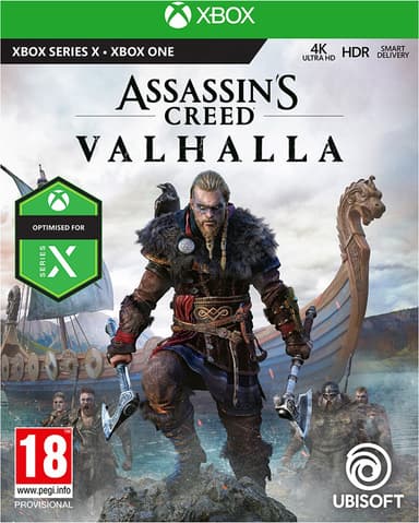 Assassins Creed Valhalla (XOne) sis. Xbox Series X-version