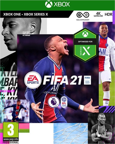 FIFA 21 (XOne) sis. Xbox Series X-version