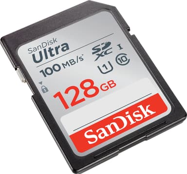 SanDisk Ultra SDHC/SDXC 128GB muistikortti