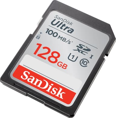 SanDisk Ultra SDHC/SDXC 128GB muistikortti