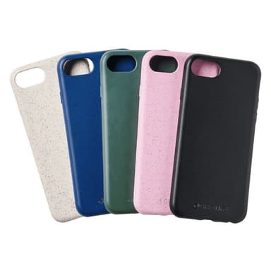 GreyLime iPhone 6/7/8 Plus biologisesti hajoava suojakuori - Musta
