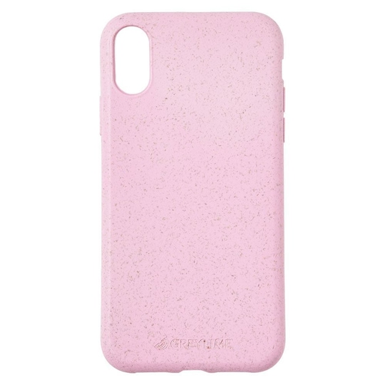 GreyLime iPhone XR biologisesti hajoava suojakuori - vaaleanpunainen
