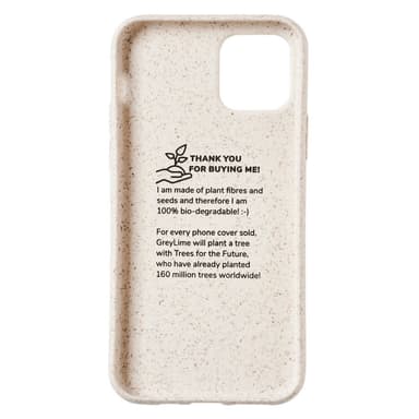 GreyLime iPhone 11 Pro biologisesti hajoava suojakuori - Musta