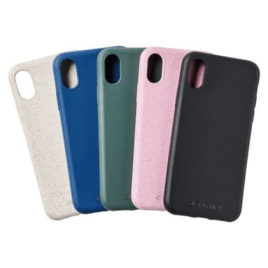 GreyLime iPhone X/XS biologisesti hajoava suojakuori - vaaleanpunainen