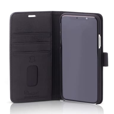 iPhone X Aito Nahka liukusäädin Folio Lompakko