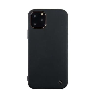 Ympäristöystävällinen Aitoa nahkaa iPhone 11 Pro Kotelo - Black