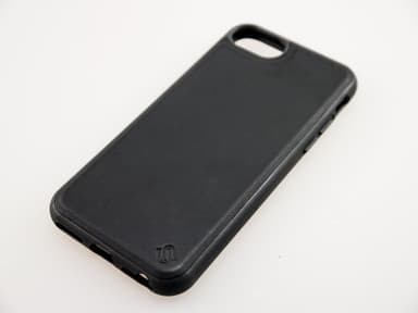 Ympäristöystävällinen Aito Nahka Musta iPhone SE / 8 / 7 / 6 kuori