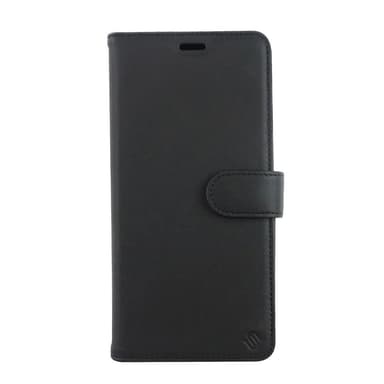 Ympäristöystävällinen Aitoa nahkaa iPhone 11 Pro Max lompakkokotelo 2 in 1 -Black/Red