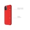 iPhone 11 Pro Nestemäinen silikoni Kotelo- Red