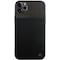 Ympäristöystävällinen Aitoa nahkaa/Wooden iPhone 11 Pro Kotelo - Black