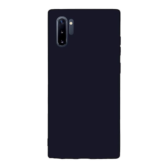 Samsung Galaxy Note 10+ Nestemäinen silikoni Kotelo- Black