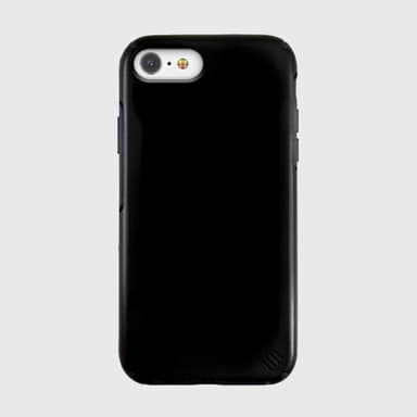 Ympäristöystävällinen Suojaava Musta iPhone SE / 8 / 7 / 6 kuori
