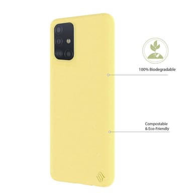 Ympäristöystävällinen Samsung Galaxy A71 (4G)  Kotelo - Yellow