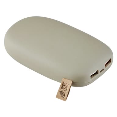 GreyLime Power Stone ll 10400 mAh powerbank USB-C & USB-A, Beige