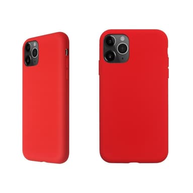 iPhone 11 Pro Nestemäinen silikoni Kotelo- Red