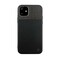 Ympäristöystävällinen Aitoa nahkaa/Wooden iPhone 11 Kotelo - Black