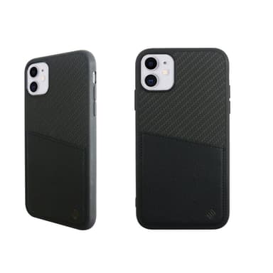 iPhone 11 Puhelinkotelo kortitaskulla - Black