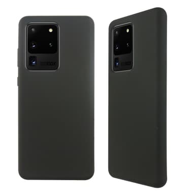 Samsung Galaxy S20 Ultra Nestemäinen silikoni Kotelo- Black