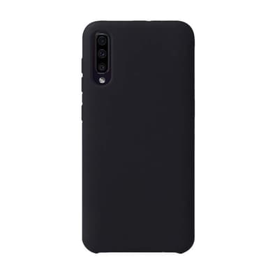 Samsung Galaxy A70 Nestemäinen silikoni Kotelo- Black