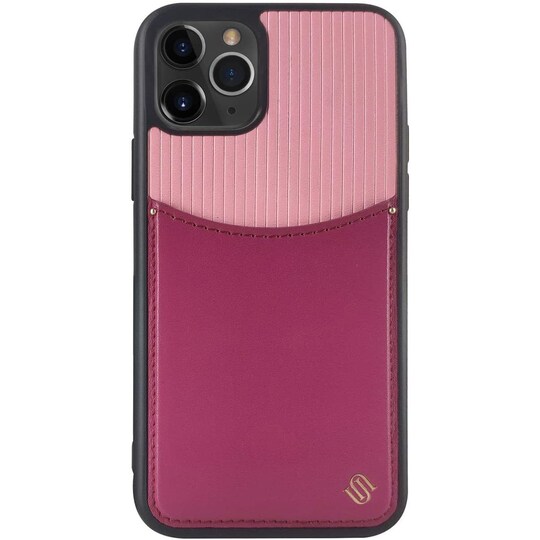 iPhone 11 Pro Puhelinkotelo kortitaskulla - Pink