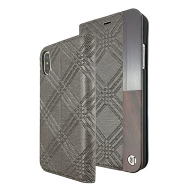 iPhone X kuori 50:50 Trinity Emboss Folio taka kuori