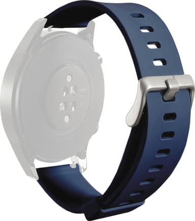 Puro silikoniranneke kellolle 22mm (laivasto)