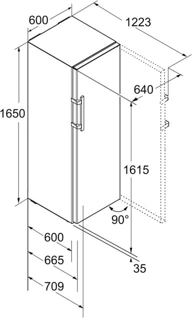 Liebherr BluPerformance Comfort jääkaappi K 3730-21 001