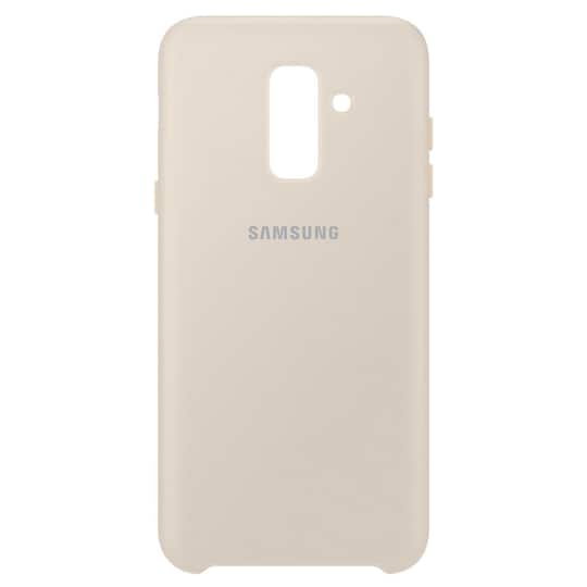 Samsung Galaxy A6 Plus kaksikerroksinen suojakuori (kulta)