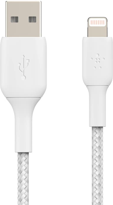 Belkin BOOST CHARGE Lightning - USB-A kaapeli 2m (valkoinen)