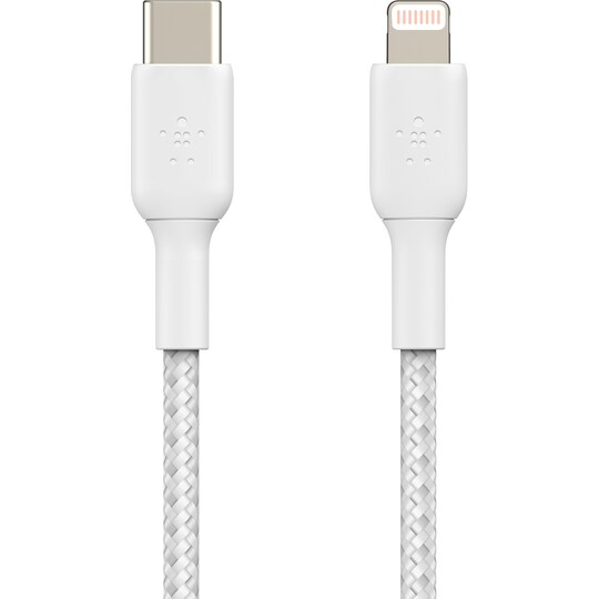 Belkin BOOST↑CHARGE USB-C - Lightning kaapeli 2m (valkoinen) - Gigantti  verkkokauppa