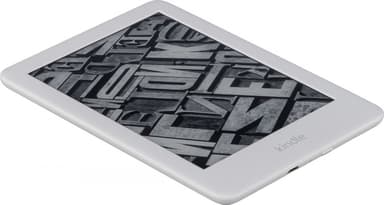 Amazon Kindle 6" (2019) e-kirjan lukulaite (valkoinen)