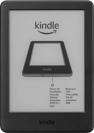 Amazon Kindle 6" (2019) e-kirjan lukulaite (musta)