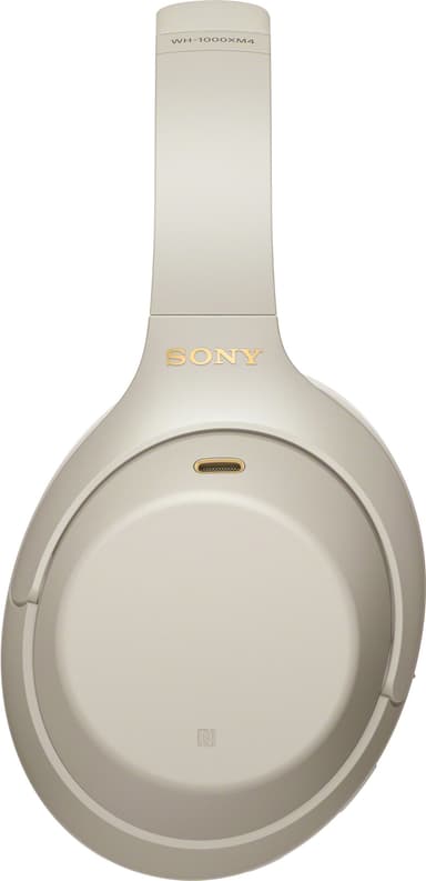 Sony langattomat around-ear kuulokkeet WH-1000XM4 (hopea)
