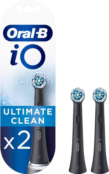 Oral-B iO Ultimate Clean vaihtoharjat IOREFILL2BK (musta)