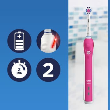 Oral-B Pro 2 2500 sähköhammasharja lahjapakkaus 319313 (pinkki)