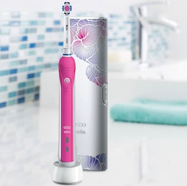 Oral-B Pro 2 2500 sähköhammasharja lahjapakkaus 319313 (pinkki)