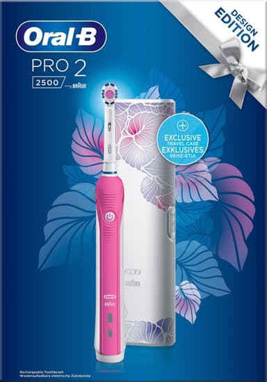 Oral-B Pro 2 2500 sähköhammasharja lahjapakkaus 319313 (pinkki)