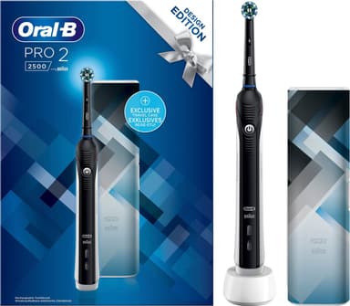 Oral-B Pro 2 2500 sähköhammasharja lahjapakkaus 319412 (musta)