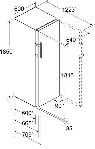 Liebherr Comfort BluPerformance jääkaappi K 4330-21 001